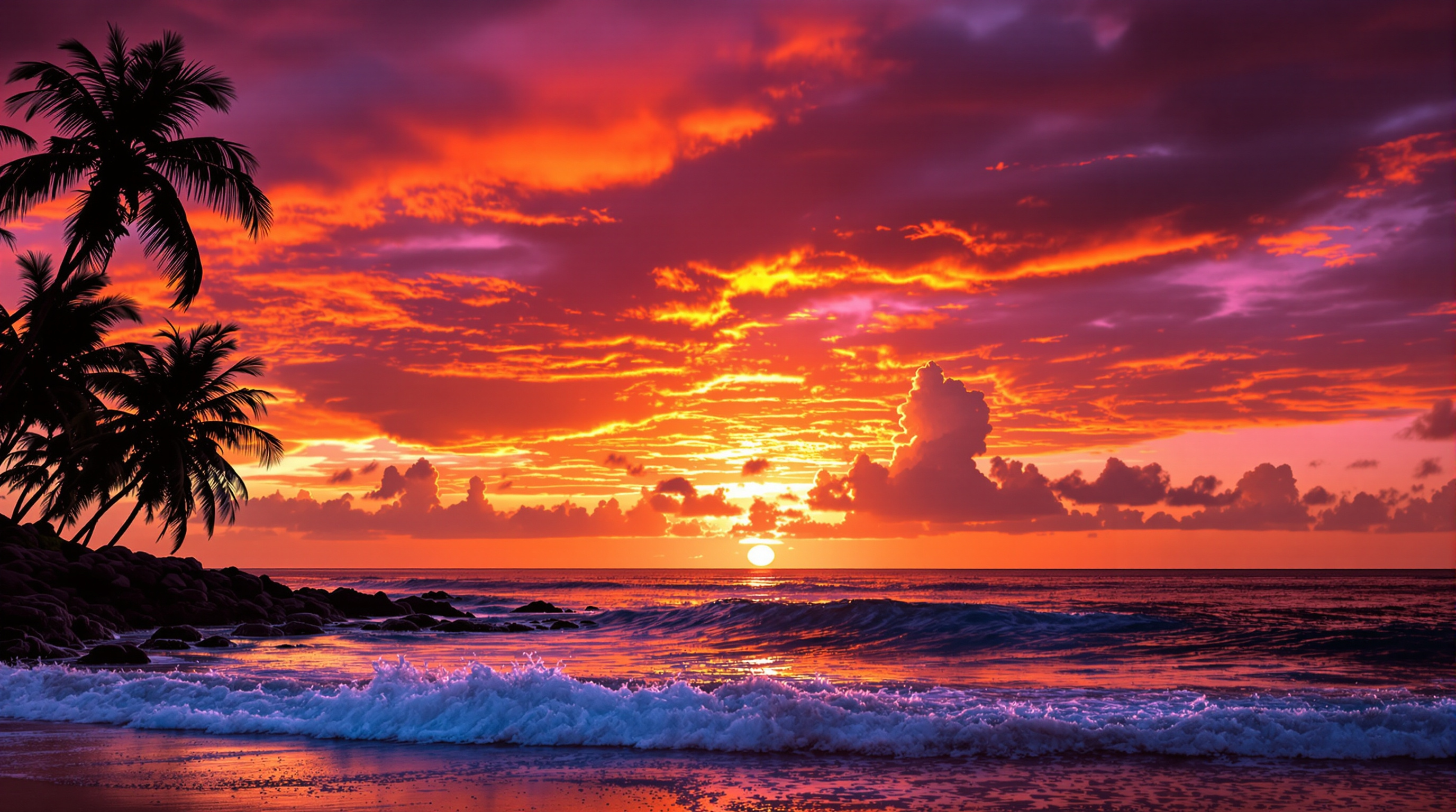 Les plus beaux couchers de soleil de l'Océan Indien